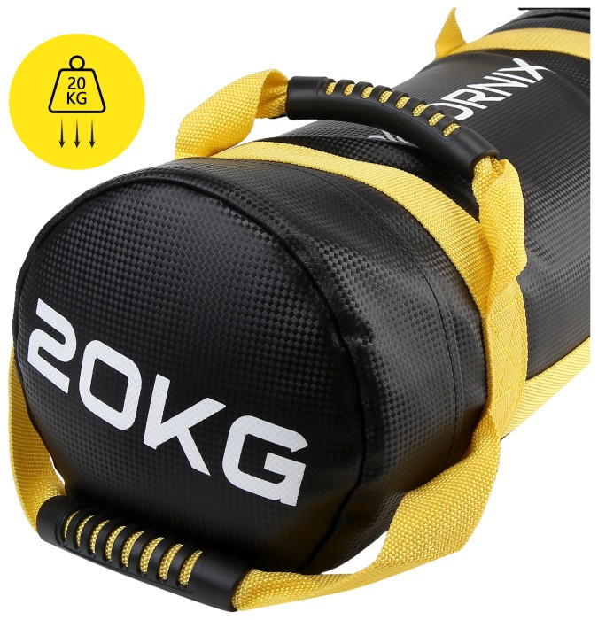 Мешок для кроссфита Cornix 20 кг тренировочный XR-0551 Black/Yellow