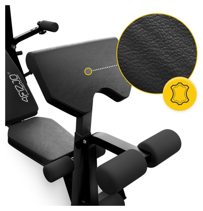 Лава тренувальна для жиму 4FIZJO Ultra зі партою Скотта Black (P-5905973404228)