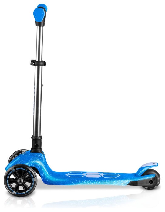 Детский самокат трехколесный Ricokids Jelly синий