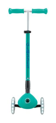 Самокат GLOBBER серії ELITE LIGHTS, смарагдово-зелений, колеса з підсвіткою, 50кг, 3+