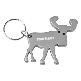 Munkees 3473 брелок-открывалка Moose grey