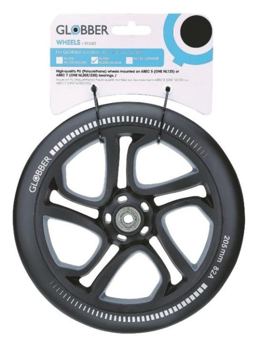 Запчастина до самокатів GLOBBER серій ONE NL Колесо 205мм, укр, укр