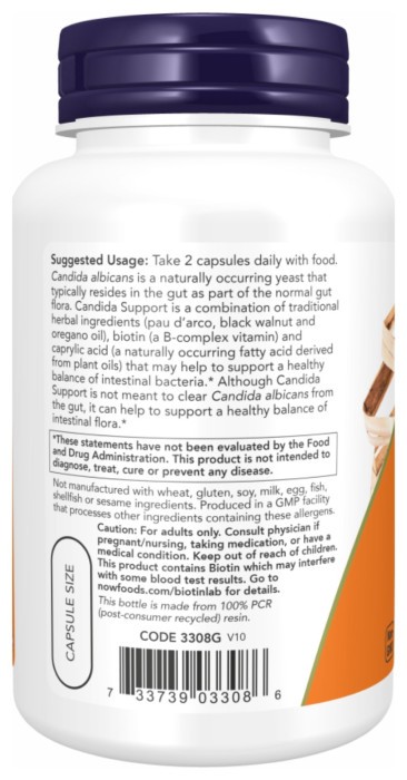 Candida Support - 180 vcaps