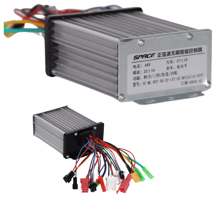 Контролер SPACE ELDORADO 48B 22А чиста синусоїда у власному корпусі 100мм L - 100мм, укр, укр