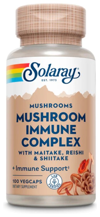 Mushroom Immune Complex 600mg - 100 vcaps