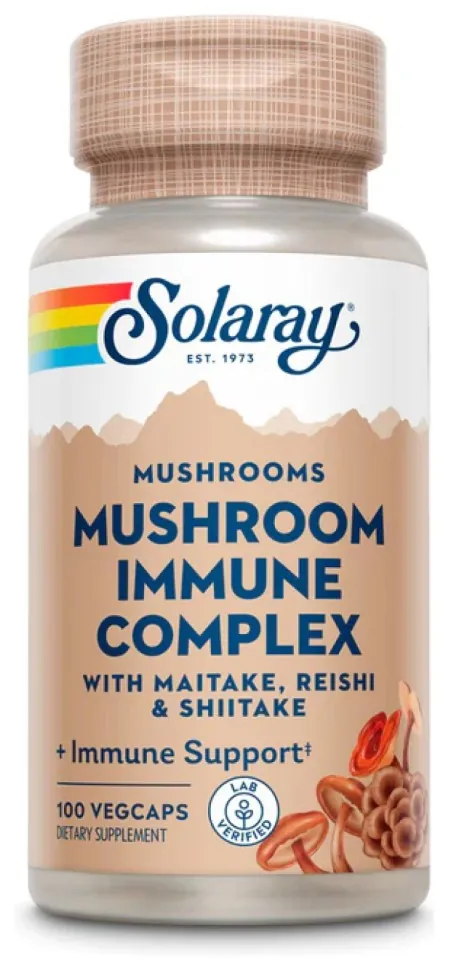 Mushroom Immune Complex 600mg - 100 vcaps