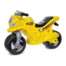 Беговел мотоцикл 2-х колесный 501-1B Синий (Желтый)