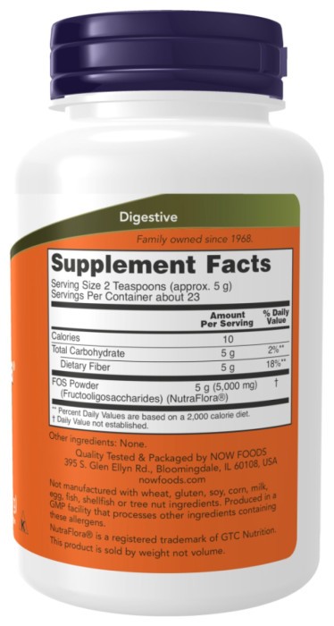 NutraFlora® FOS Powder - 113g