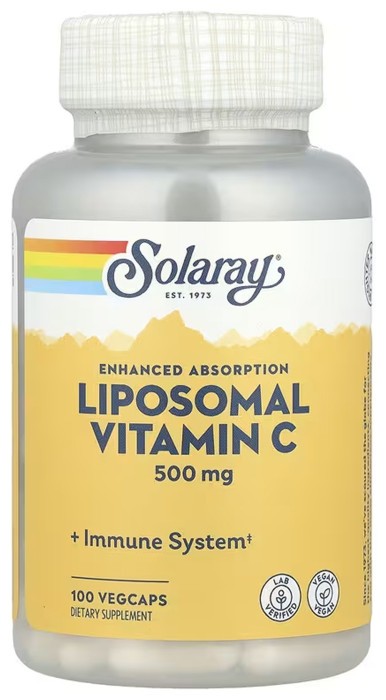 Liposomal Vitamin C 500mg - 100 vcaps