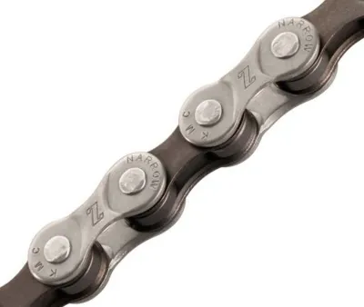 Цепь инд. 116 зв. 1/2x3/32 KMC Z8.3 (Z82) silver/silver