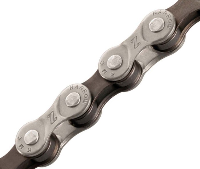Цепь инд. 116 зв. 1/2x3/32 KMC Z8.3 (Z82) silver/silver