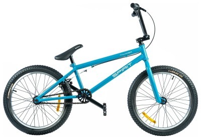 Велосипед Spirit Thunder 20&quot;, рама Uni, Блакитний / глянець, 2021