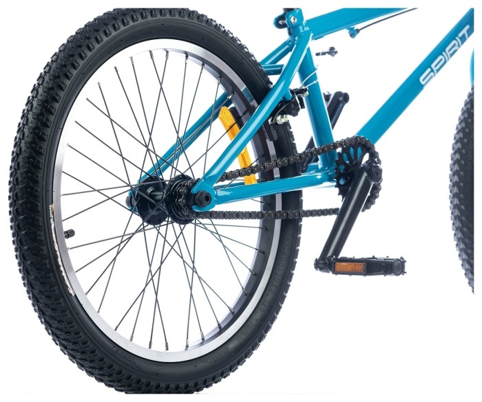 Велосипед Spirit Thunder 20", рама Uni, Блакитний / глянець, 2021, укр, укр