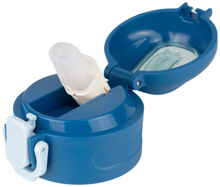 Крышка для термокружки Tribe Urban 0,6л с трубочкой T-DZ-0024-blue