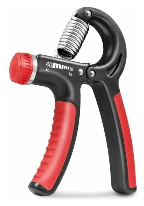 Эспандер кистевой Power System PS-4021 с регулируемой нагрузкой 10-40 кг.  Power Hand Grip Black