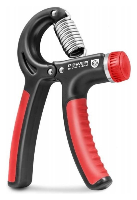 Эспандер кистевой Power System PS-4021 с регулируемой нагрузкой 10-40 кг.  Power Hand Grip Black
