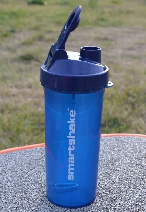 Шейкер спортивний Smartshake Lite 1000ml Glossy-Navy Blue