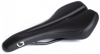 Седло Green Cycle Active 145, стальные рейлы, черное