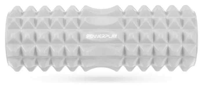 Массажный ролик (роллер) PowerPlay 4405 EVA Massage Roller Серый (33x12см.)