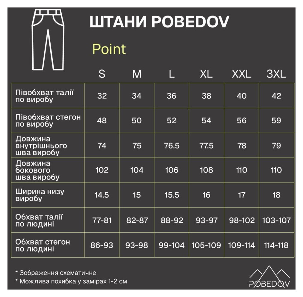 Брюки из софтшела для мужчин весенние осенние темно-синие Pobedov Point