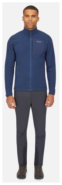 Чоловіча флісова кофта Rab Tecton Jacket, Graphene