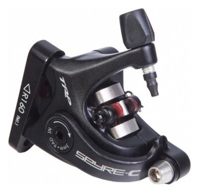 Гальмо диск. задн. 160мм TRP Spyre FLAT MOUNT (без ротора, з адапт.F-6)