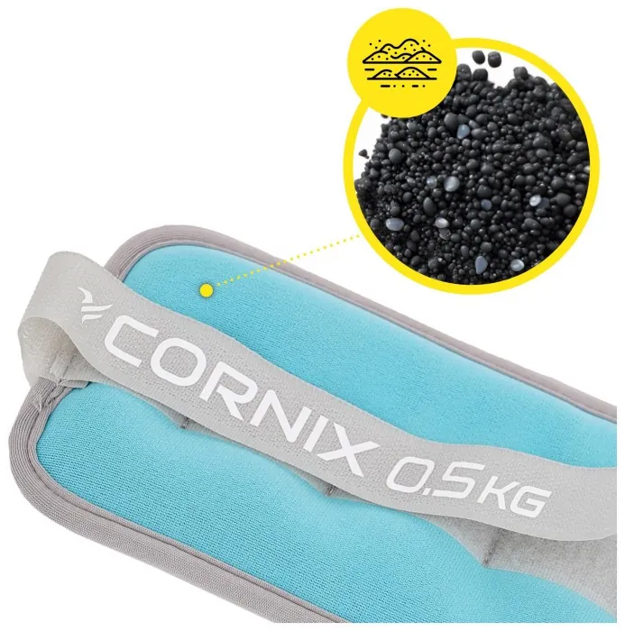 Утяжелители-манжеты для ног и рук Cornix 2 x 0.5 кг XR-0240