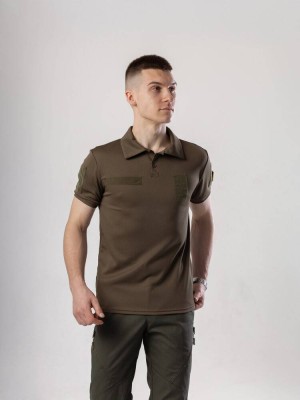 Футболка хакі кулмакс чоловіча Pobedov Recon