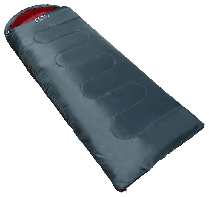 Спальний мішок (спальник) ковдра SportVida SV-CC0063 +2 ...+21°C R Navy Green/Red