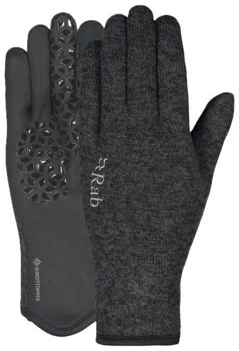 Рукавички жіночі Rab QuestWindstopper Gloves Wmns, Anthracite, S