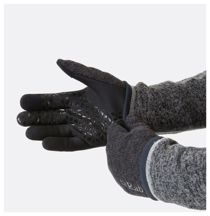 Рукавички жіночі Rab QuestWindstopper Gloves Wmns, Anthracite, S