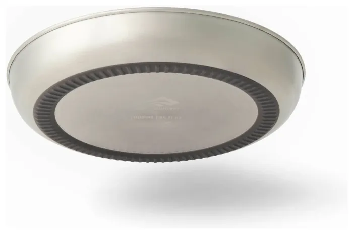 Тарілка Sea to Summit Detour Stainless Steel Plate, Beluga Grey