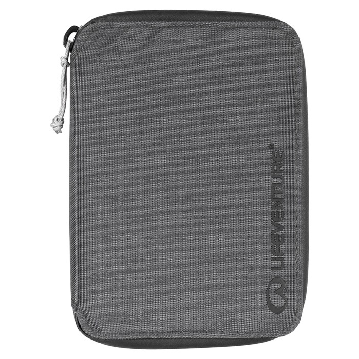 Гаманець Lifeventure Recycled RFID Mini Travel Wallet grey, укр, укр