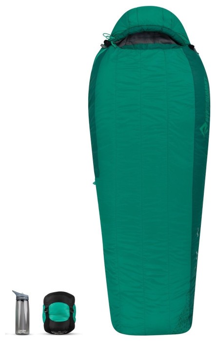 Спальний мішок Traverse TvII (2/-4°C), 198 см - Left Zip, Pine/Forest от Sea to Summit