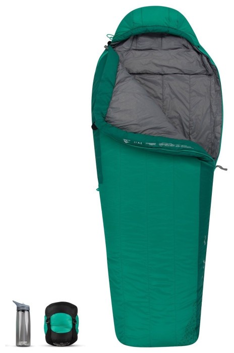 Спальний мішок Traverse TvII (2/-4°C), 198 см - Left Zip, Pine/Forest от Sea to Summit