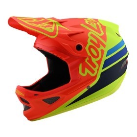 Вело шлем TLD D3 Fiberlite [Silhoette Orange/Yellow] Md