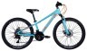 Велосипед 24" Discovery QUBE AM DD 2024 (сіро-червоний (м)), укр