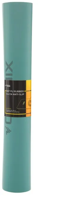 Коврики спортивные Cornix PU 183 x 68 x 0.4 см для йоги и фитнеса XR-0318 Turquoise