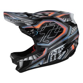 Вело шлем фуллфейс TLD D4 Carbon, [LOW RIDER GRAY] MD