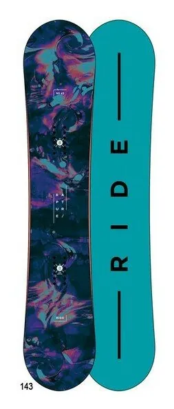 Сноуборд Ride Rapture 143 Multicolor (12B0027) (143 см multicolor)