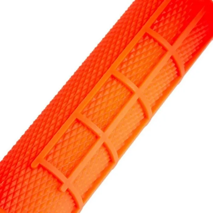 Мото грипсы ODI HALF-WAFFLE MX V2 Lock-On Flo-Orange