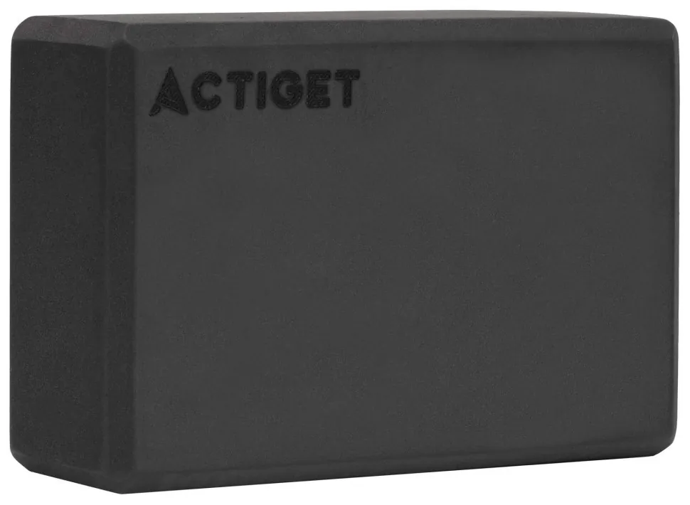 Блок для йоги Actiget EVA 23 x 15 x 7.5 см ACT0058 Black (LFACT0058)