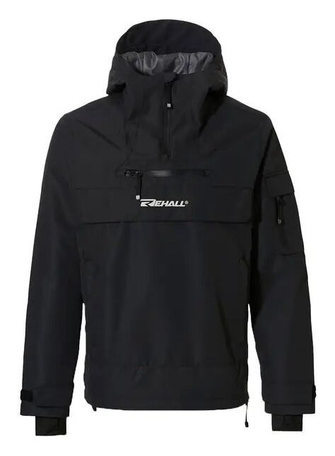 Куртка Rehall Artois 2023 black, укр, укр