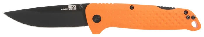 Раскладной нож SOG Adventurer LB, Blaze Orange/Black