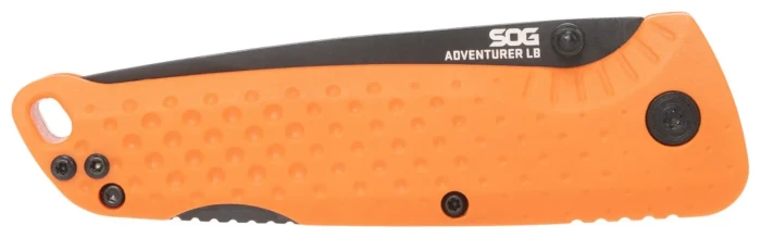 Раскладной нож SOG Adventurer LB, Blaze Orange/Black