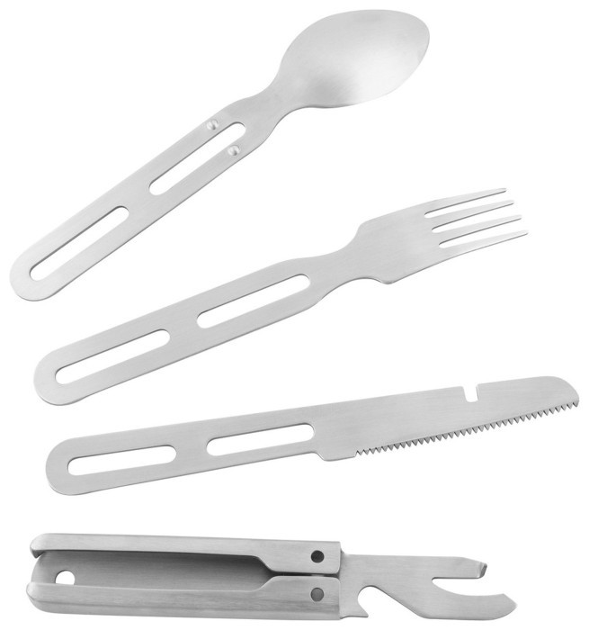 Набір столового приладдя Tatonka Cutlery Set II, Silver