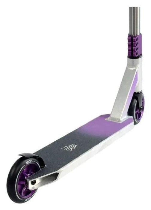 Трюковый самокат Flyby Air V2 Complete Pro Scooter Chrome/Purple Трюковый самокат Flyby Air V2 Complete Pro Scooter Chrome/Purple