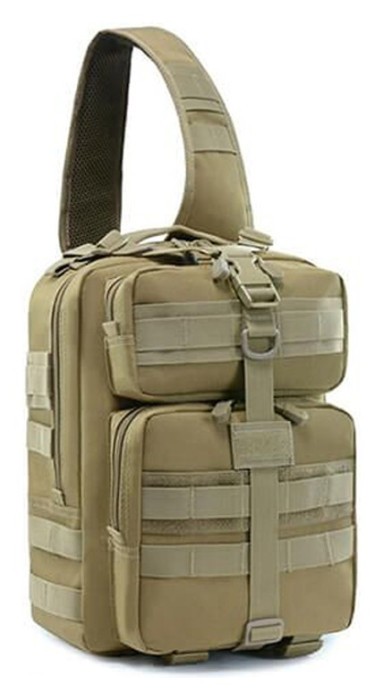 Сумка тактична через плече Smartex 3P Tactical 15 ST-089 khaki