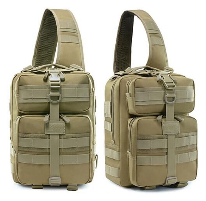 Сумка тактична через плече Smartex 3P Tactical 15 ST-089 khaki