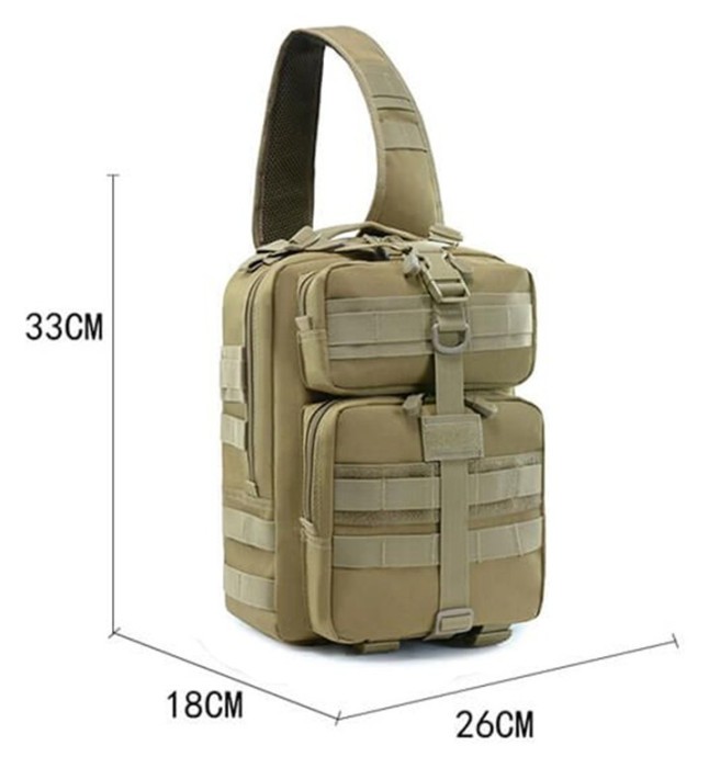Сумка тактична через плече Smartex 3P Tactical 15 ST-089 khaki
